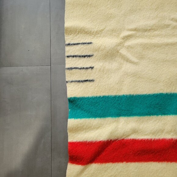 Striped Multicolor Blanket by Trapper Point - Picture 4 of 6